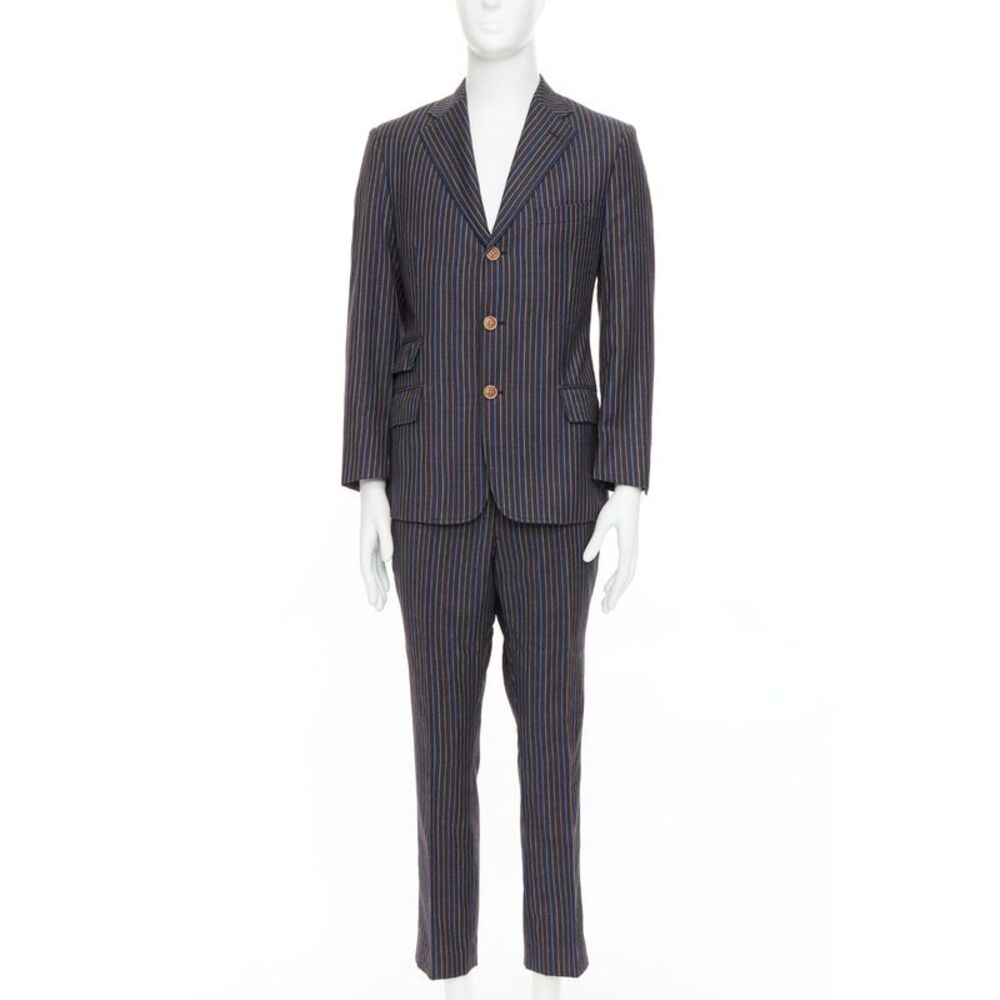 Etro Pinstripe Blazer Pants Set